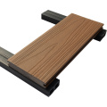 plancher en bois creux Wpc Decking pour l&#39;industrie